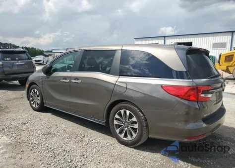 2021 Honda Odyssey Exl из США, поврежденный, VIN 5FNRL6H73MB002674